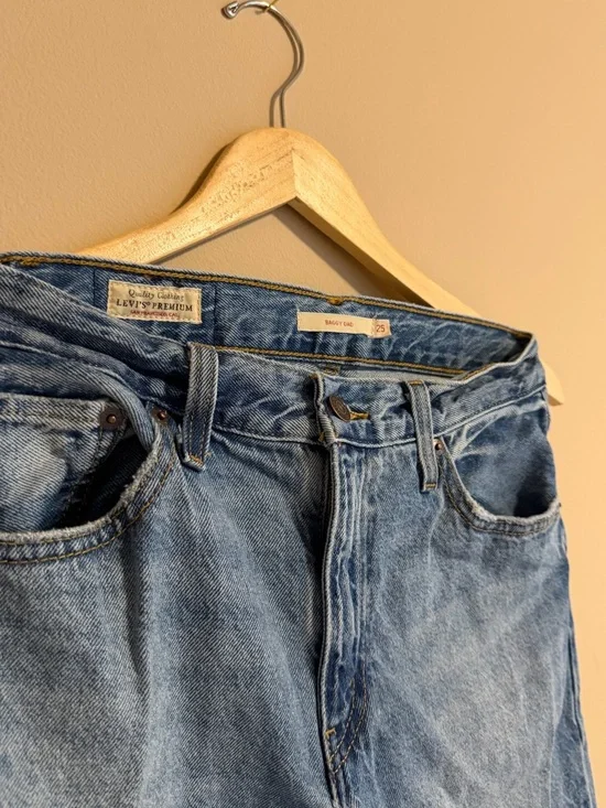 Levi's Baggy Dad Jeans Medium Wash 25 - Picture 6 of 6